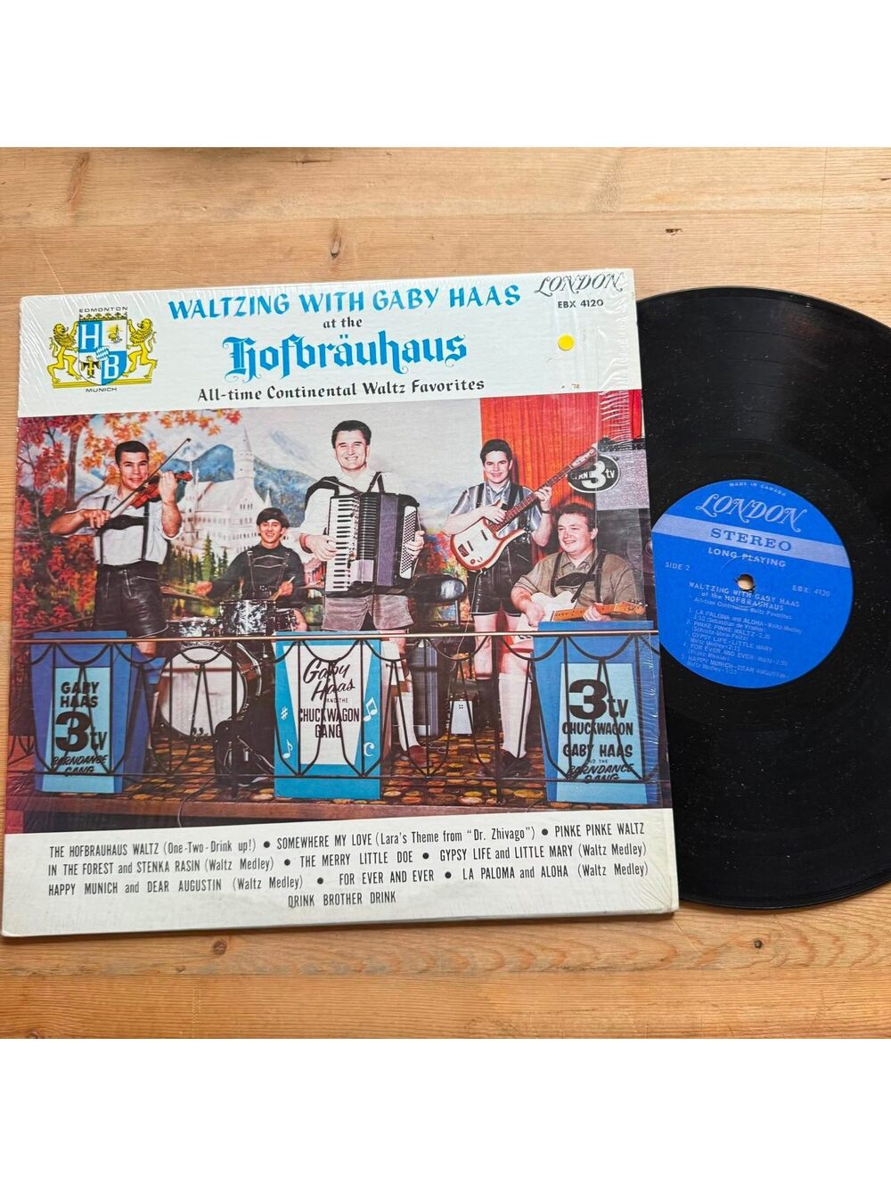 Gaby Haas - Waltzing with Gaby Haas at the Hofbrauhaus 33rpm VG+ VR18